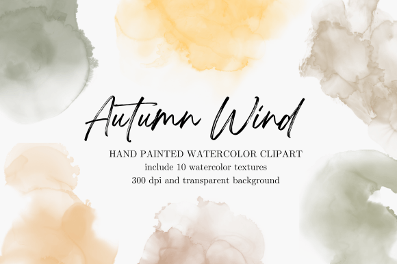 Autumn Wind Watercolor Backgrounds: A Season of Creative Possibility