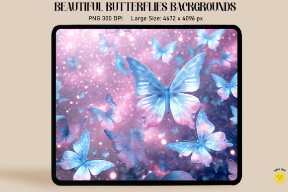 Charming Butterfly Backgrounds for Creative Projects