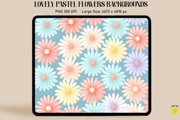 Colorful Daisies Pastel Backgrounds: A Designer's Guide