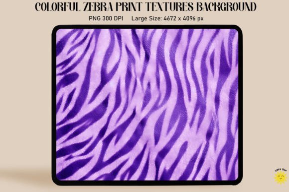Glitter Lavender Zebra Print Backgrounds for Design