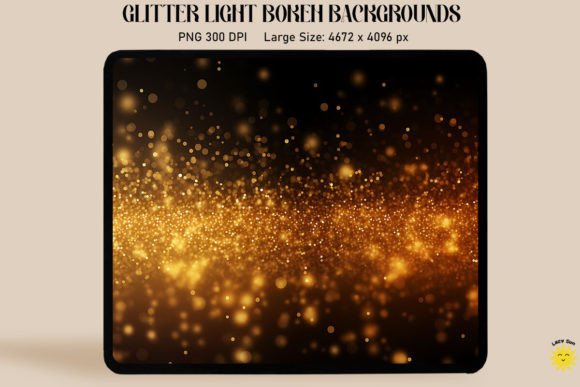 Golden Light Falling Bokeh Backgrounds: A Designer's Secret Weapon