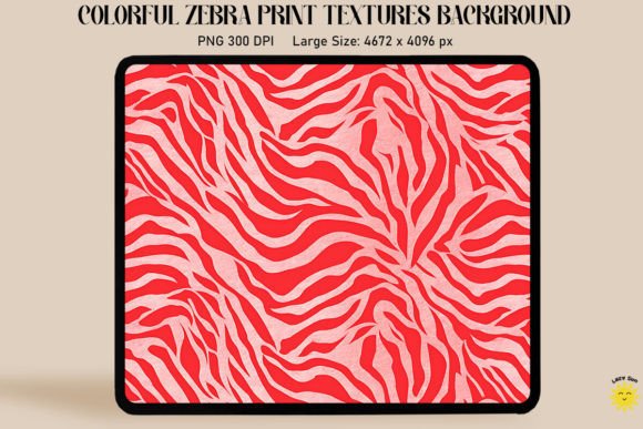 Pastel Red Zebra Print: A Fresh Take on a Bold Pattern