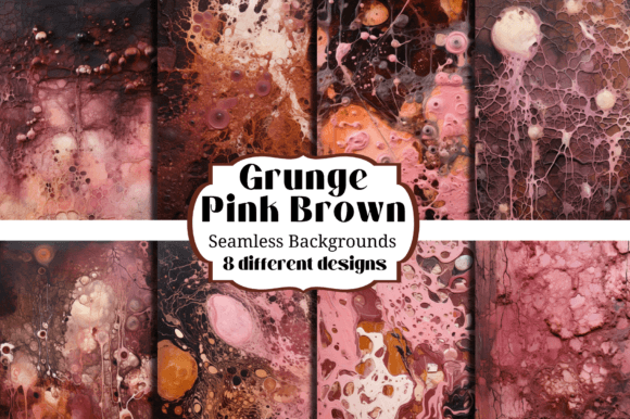 Unlocking Vintage Charm: Rose Pink & Brown Old Grunge Backgrounds