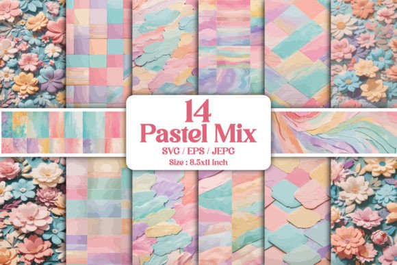 Why Pastel Mix Backgrounds Bundles Are Your New Design Secret Weapon